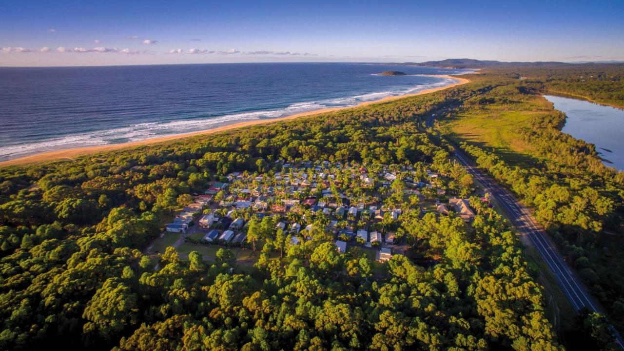 Wairo Beach Holiday Park Tabourie Lake Ngoại thất bức ảnh