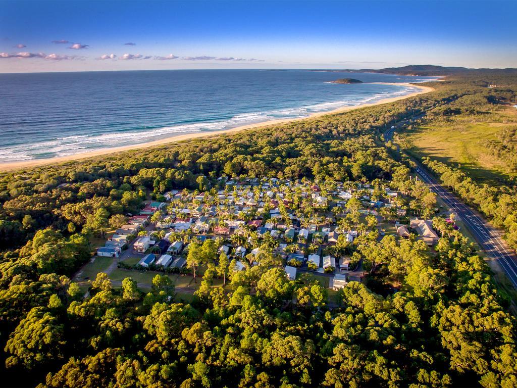 Wairo Beach Holiday Park Tabourie Lake Ngoại thất bức ảnh